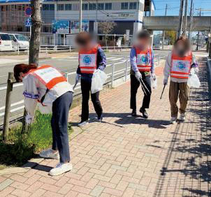 小さなことをコツコツと…2024年度も清掃活動を継続中！！